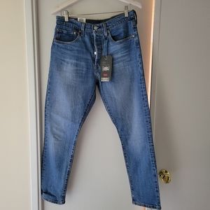 Levi's 501 Stretch Skinny Jeans, Medium Wash